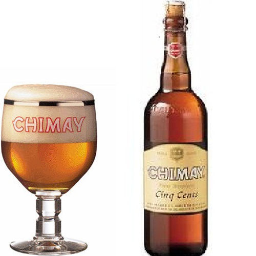 Bia Chimay trắng 8%-75cl